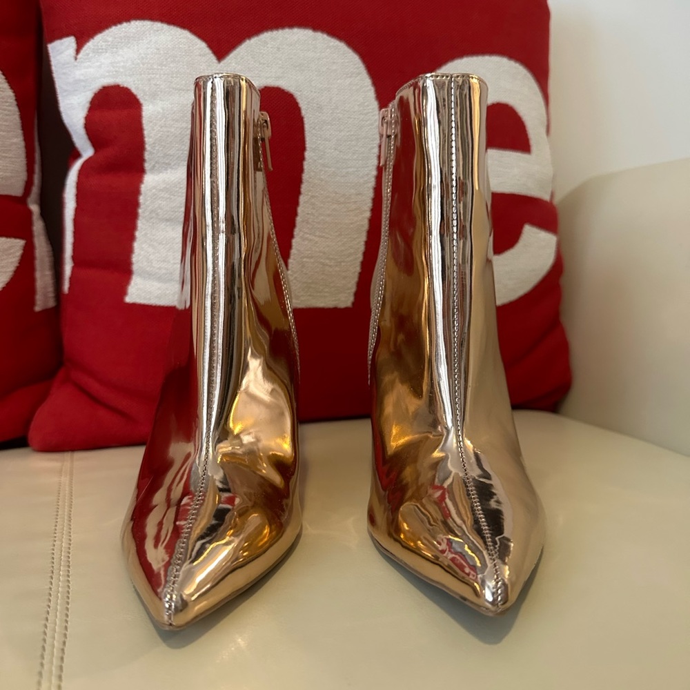 Rose Gold Booties - Picture 2 of 6